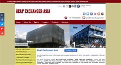 Desktop Screenshot of heatexchangerasia.co